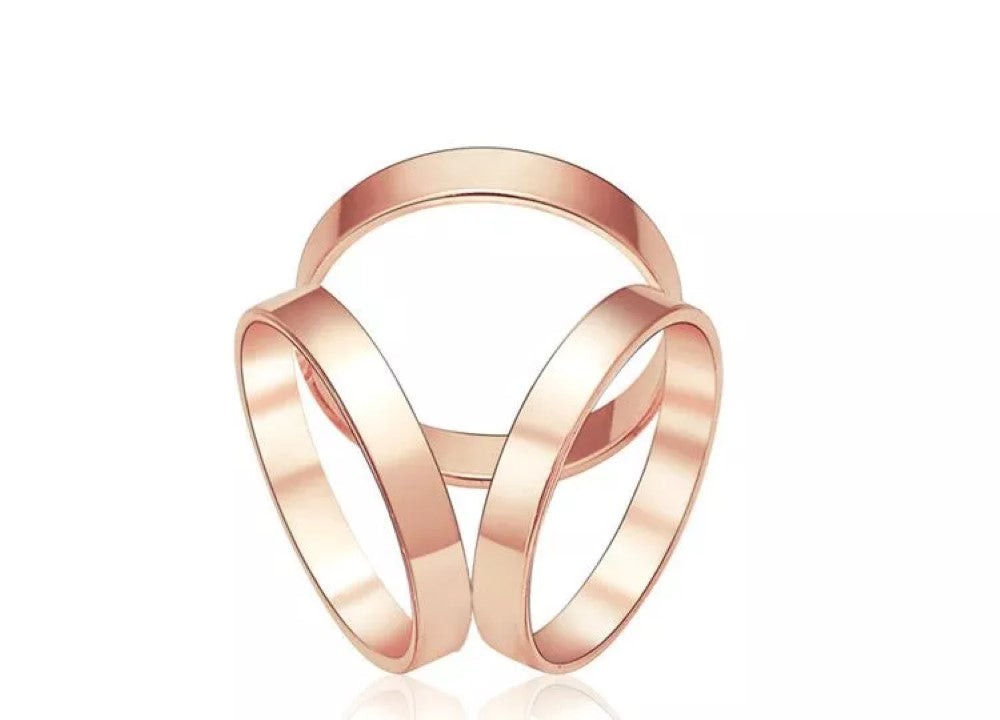 Bague 3 Metal