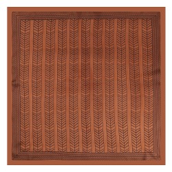 Carré de Soie LEAF 100% Soie 60x60cm