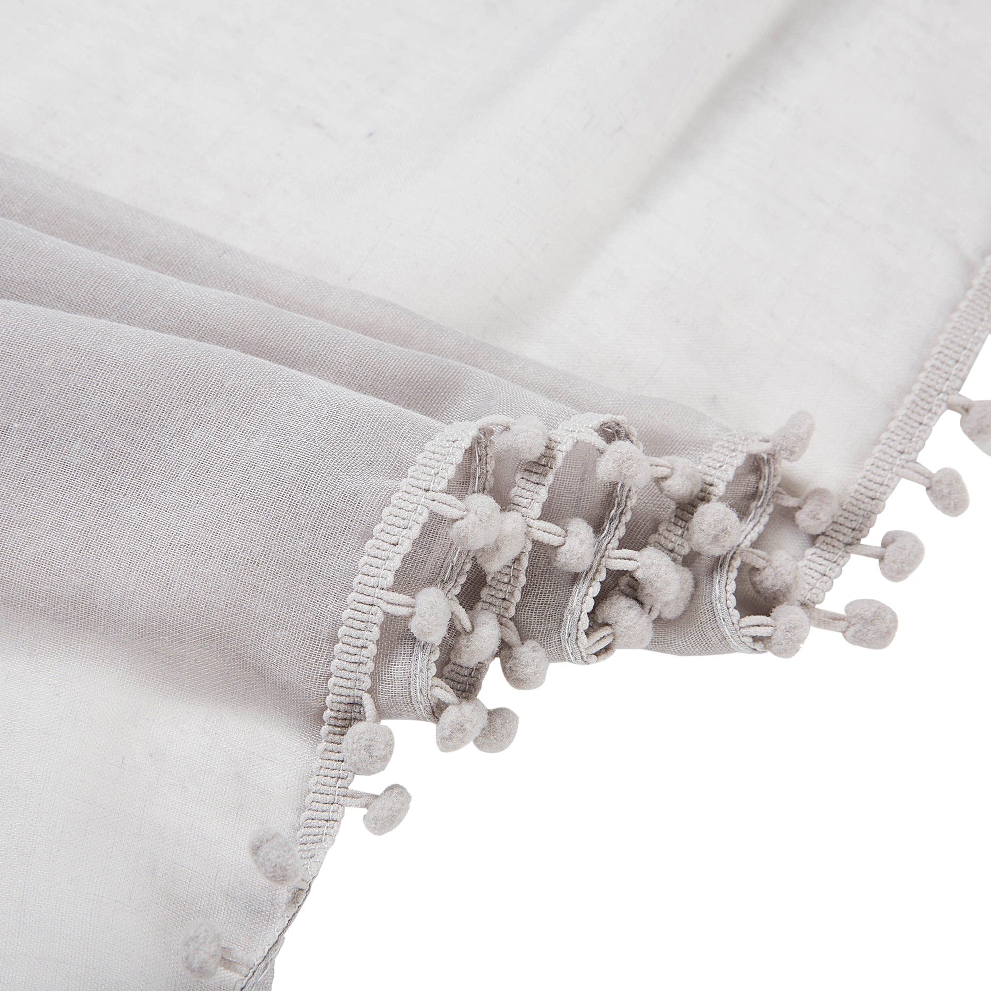 Chèche coton gris Elvia