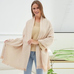 Echarpe ERIKA Beige Cachemire 180x65 cm