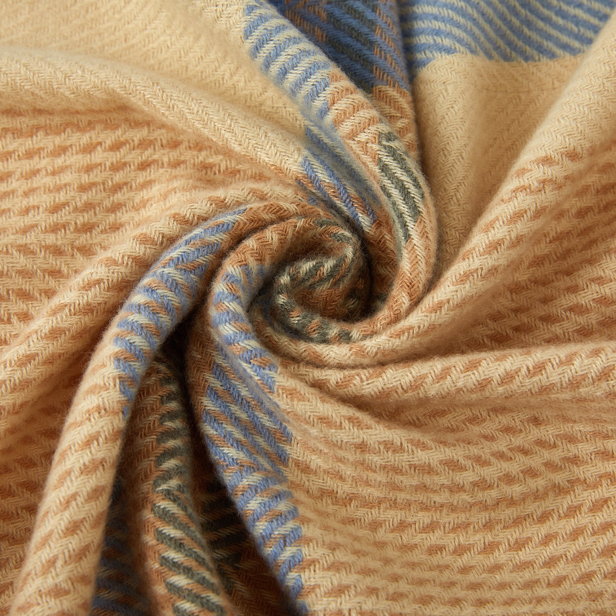 Echarpe GEMMA Jaune Cachemire 180x65 cm