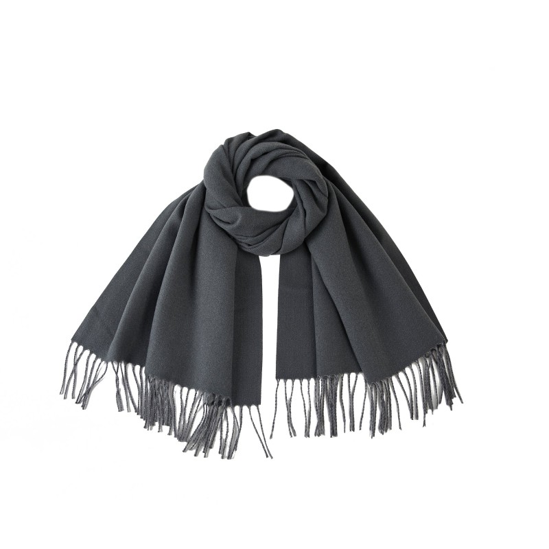 Echarpe GIOVANNA Gris Cachemire 180x65 cm