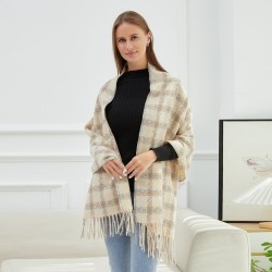 Echarpe RENETA Blanc Cachemire 180x65 cm