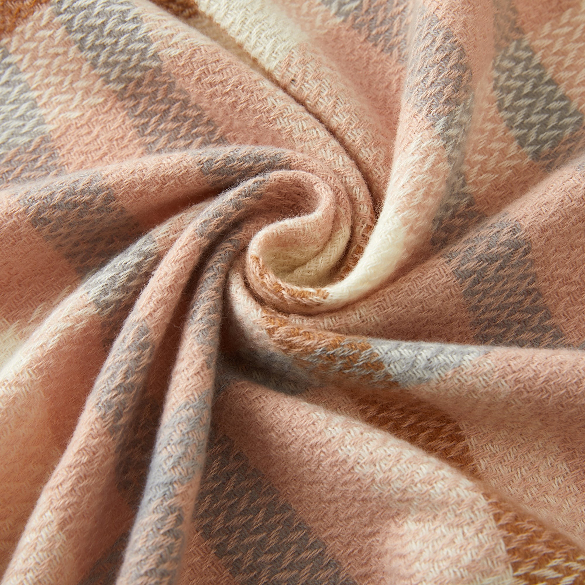 Echarpe VALENTINA Rose 100% Cachemire 170x80 cm