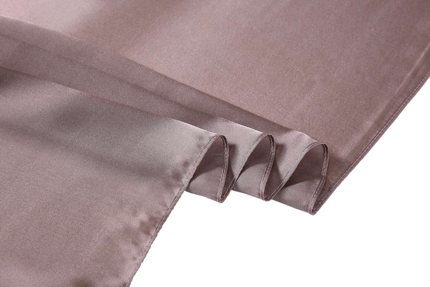 Etole de Soie Light Pink Coffee Duo Rose 100% Soie 180x90cm