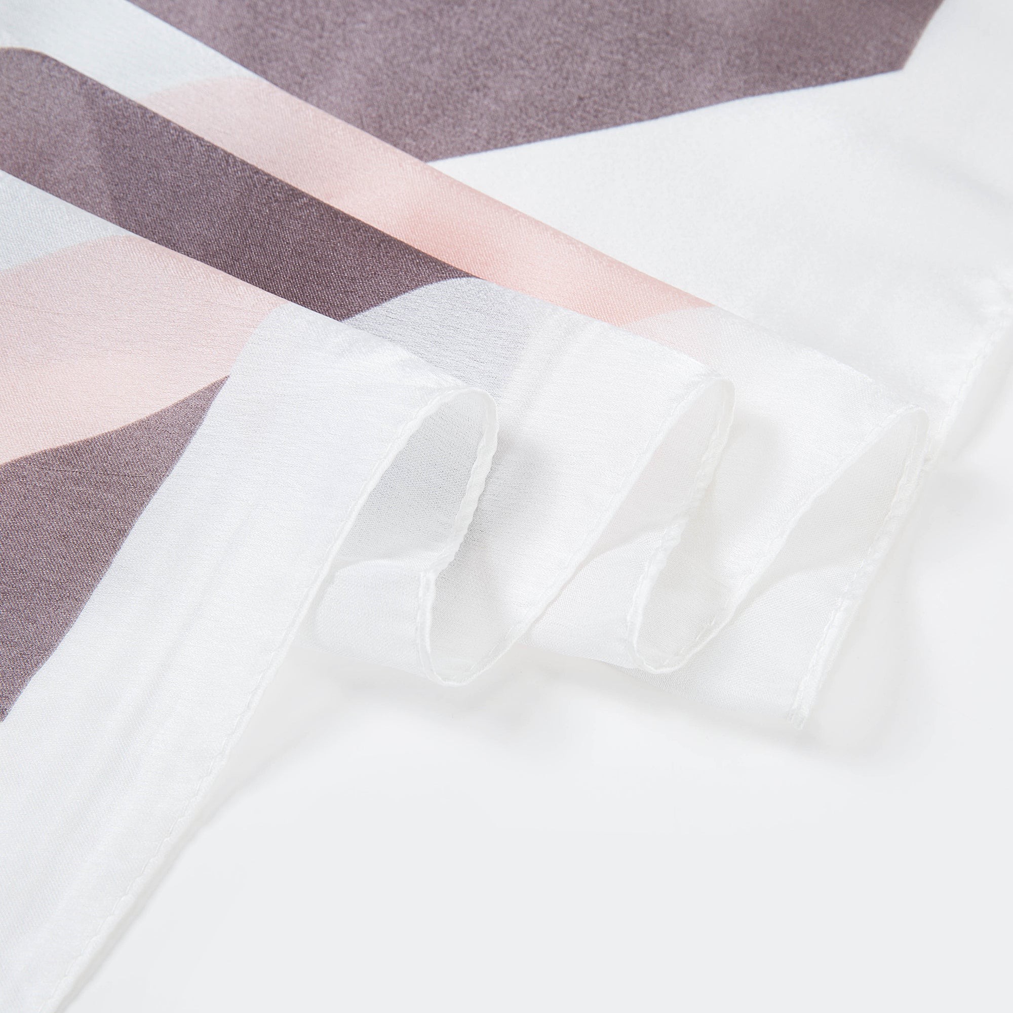 Etole de Soie Light Pink Florina Café 100% Soie 180x90cm