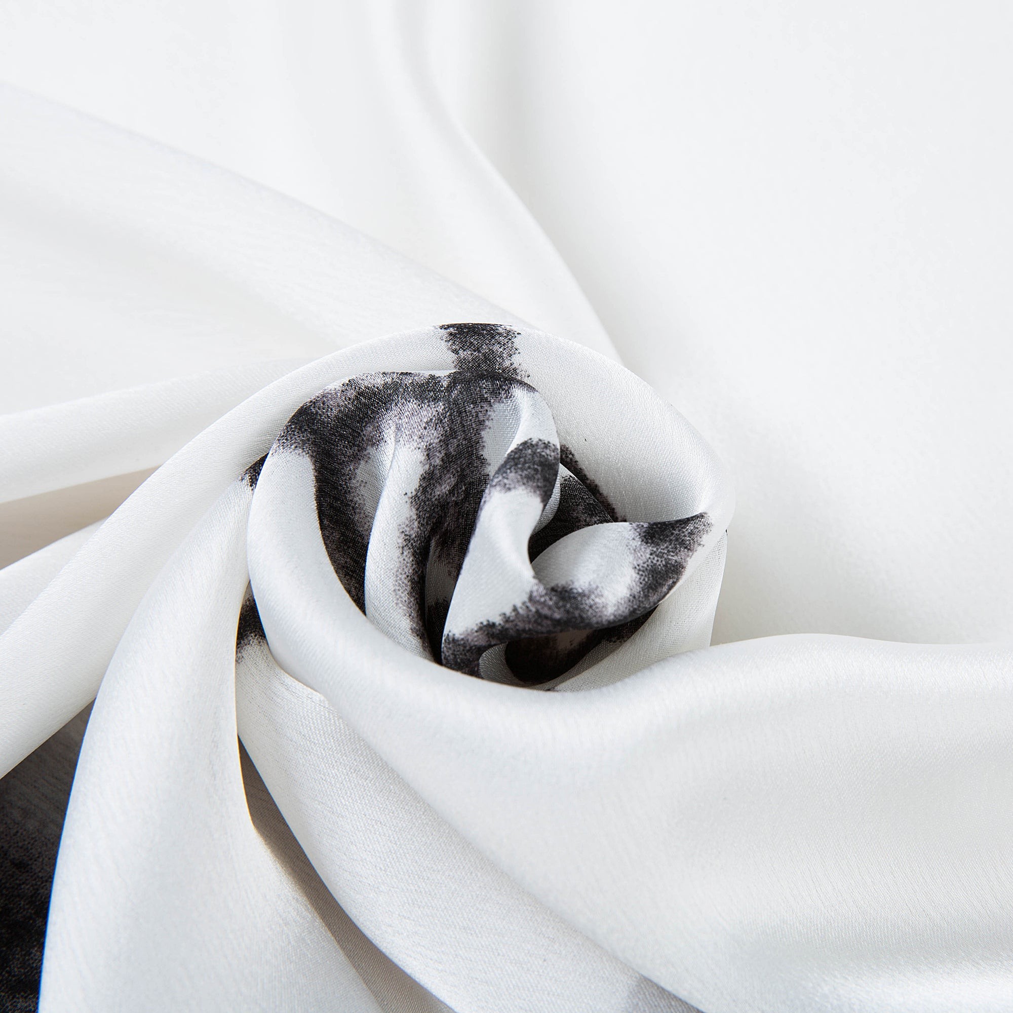 Étole de Soie White Florina Blanc 100% Soie 180x90cm