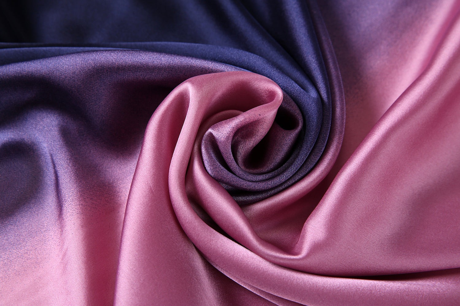 Etole en Soie Pink Purple Navy Duo Violet 100% Soie 180x90cm