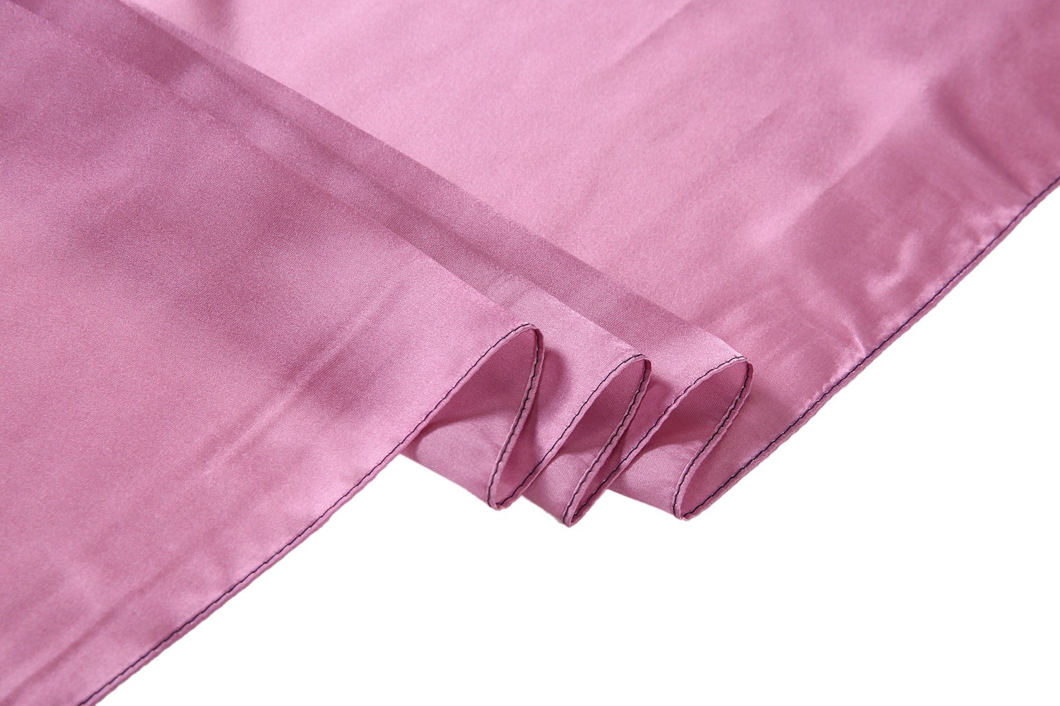 Etole en Soie Pink Purple Navy Duo Violet 100% Soie 180x90cm
