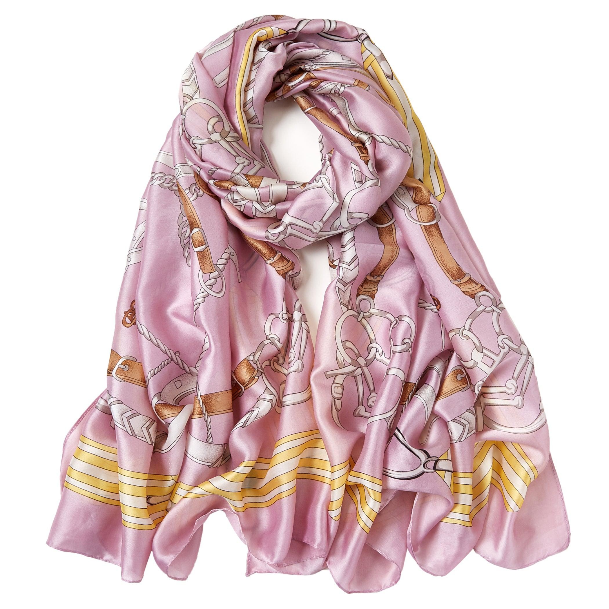 Etole Soie Artbelt Rose 100% Soie 180x90cm