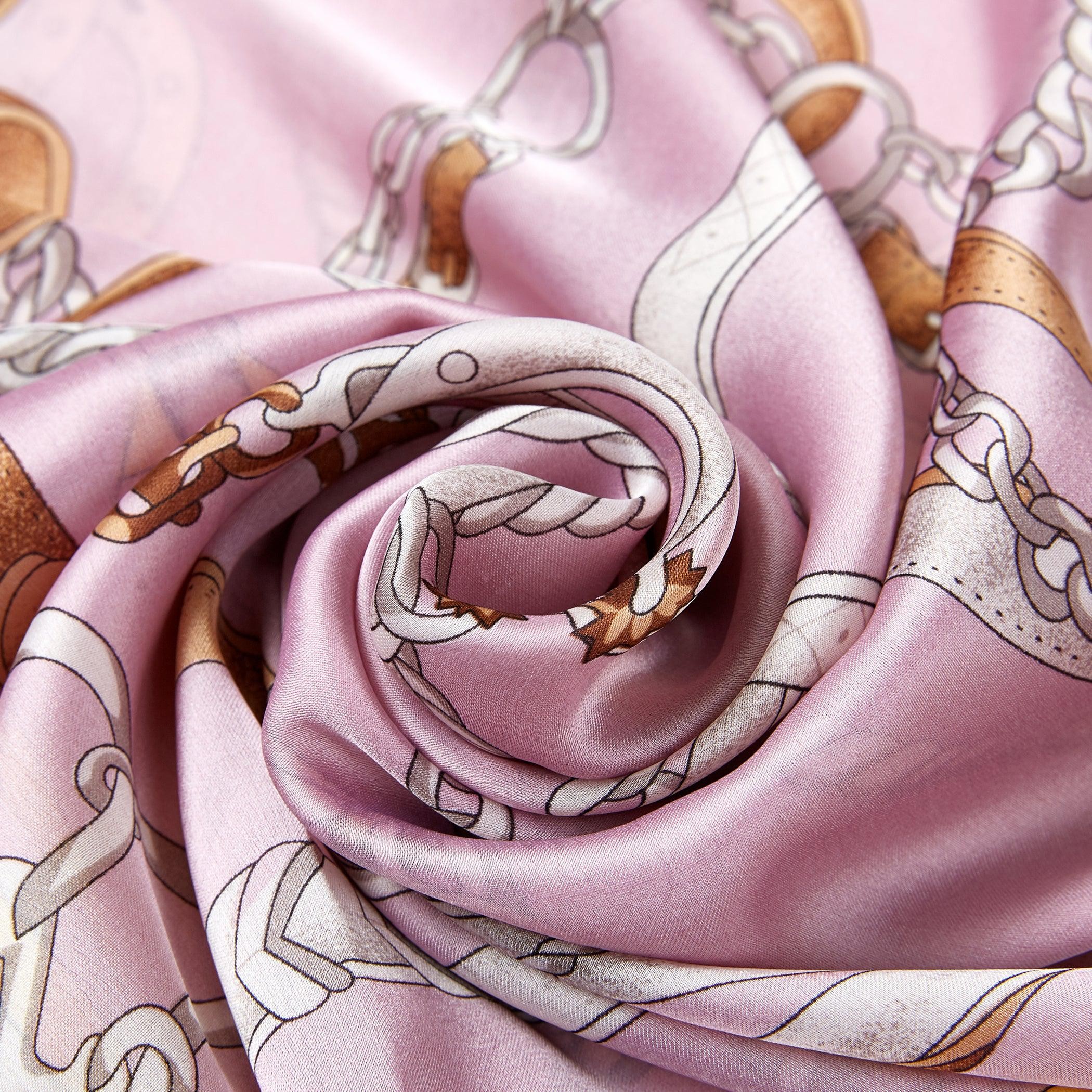 Etole Soie Artbelt Rose 100% Soie 180x90cm
