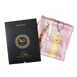 Etole Soie Artbelt Rose 100% Soie 180x90cm