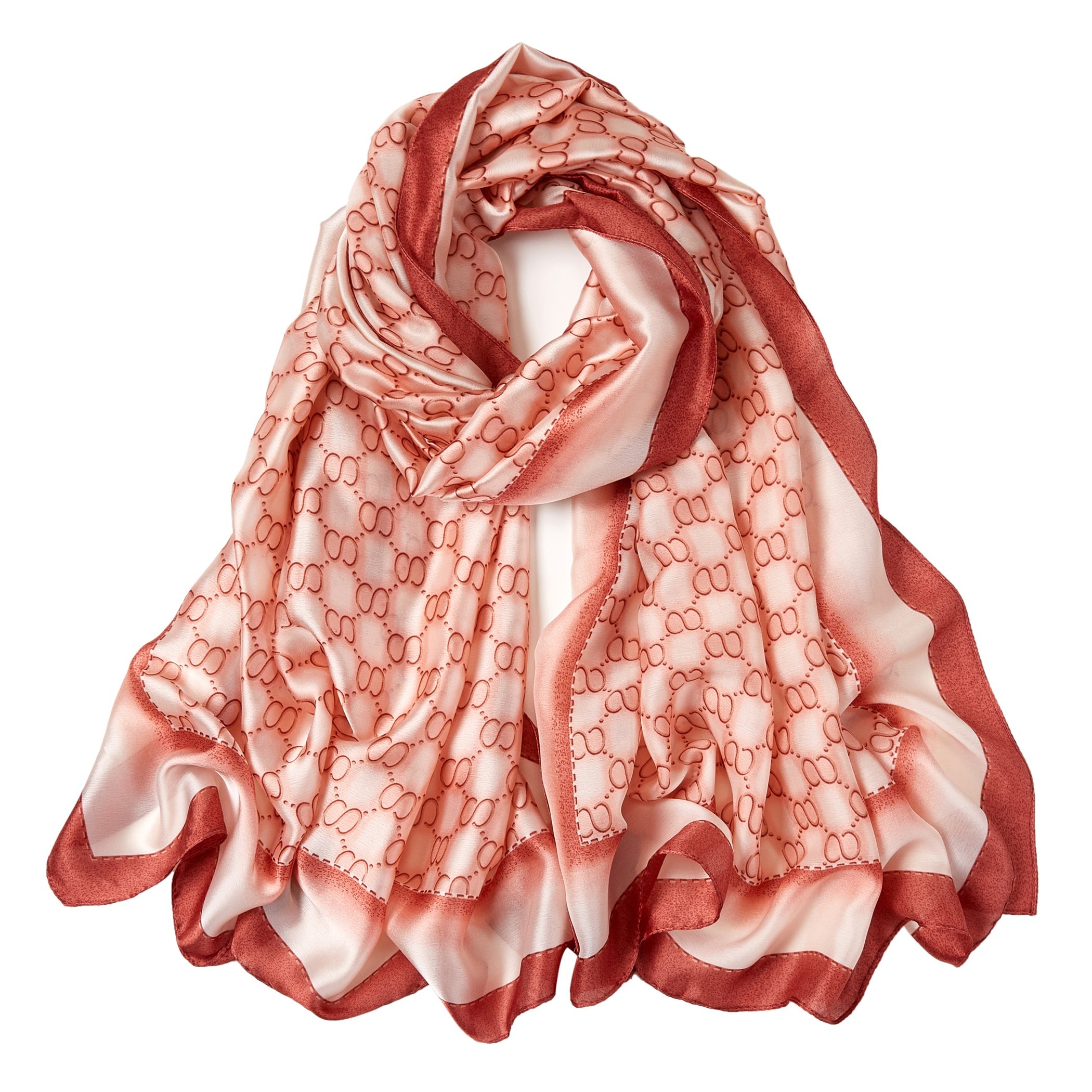 Etole Soie Easyring Rouge 100% Soie 180x90cm