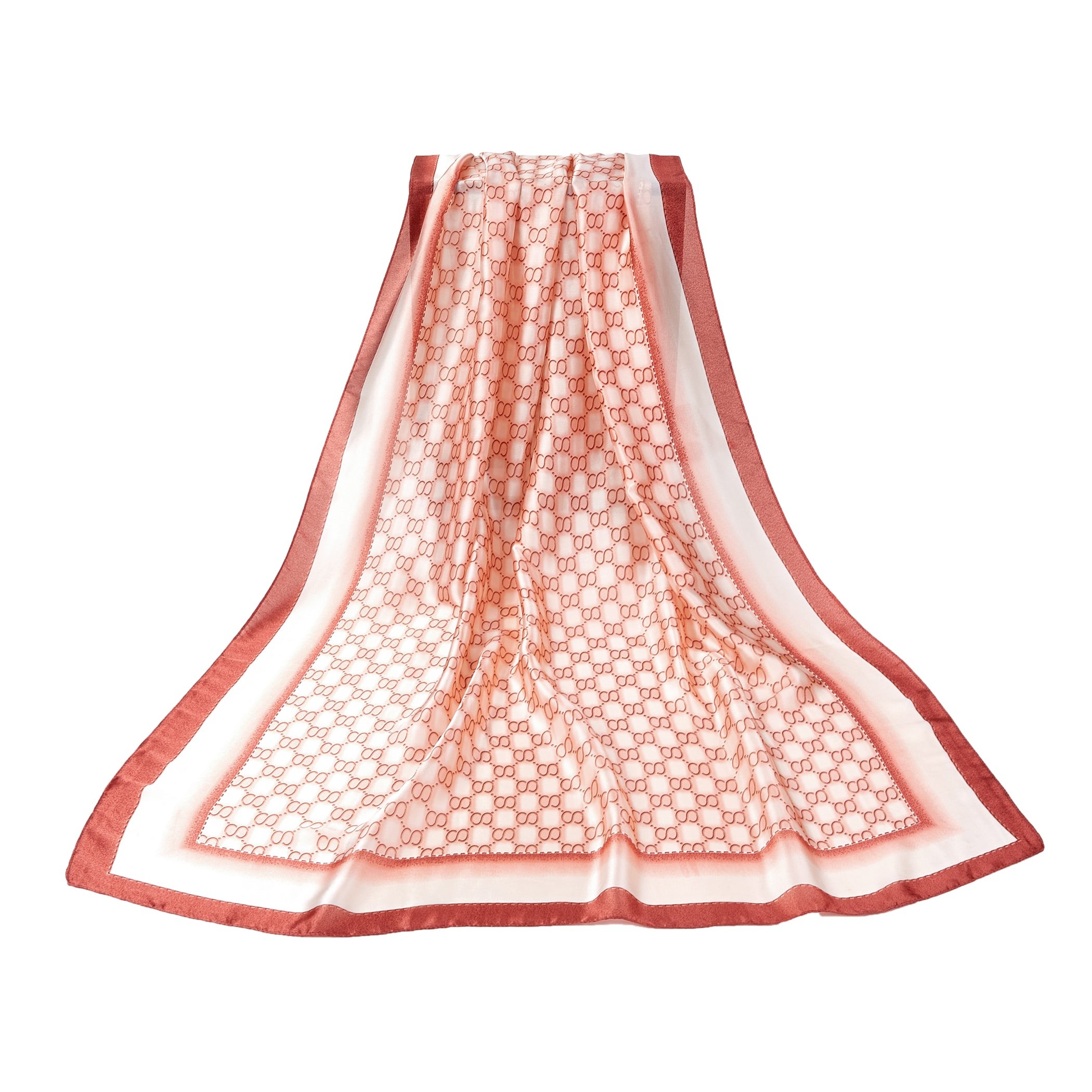 Etole Soie Easyring Rouge 100% Soie 180x90cm