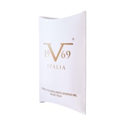 Foulard touché soie PANTER CORNER marron