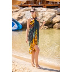 Paréo de plage FLORA