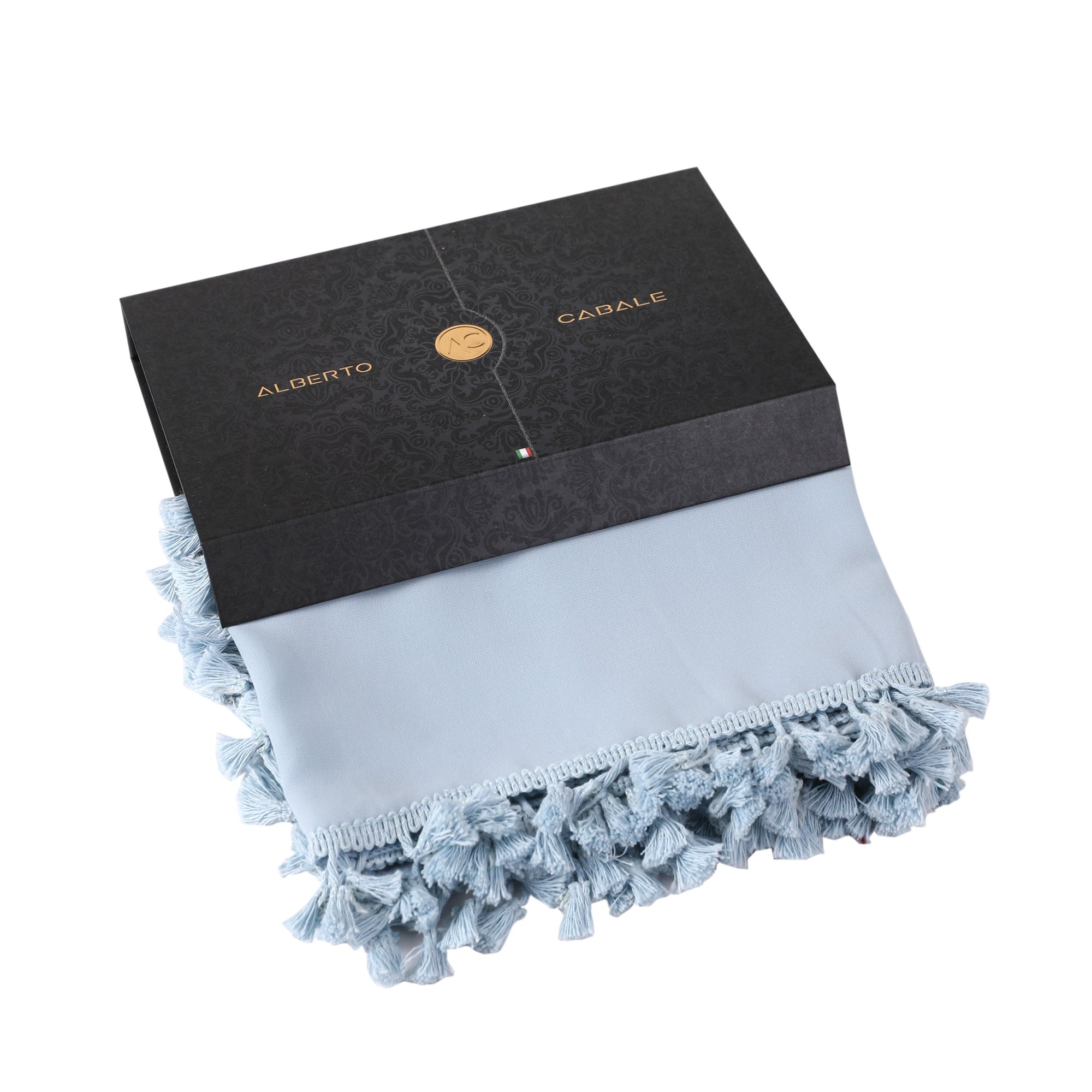 Paréo de plage FRINGES Coton bio 146 cm x 57 cm