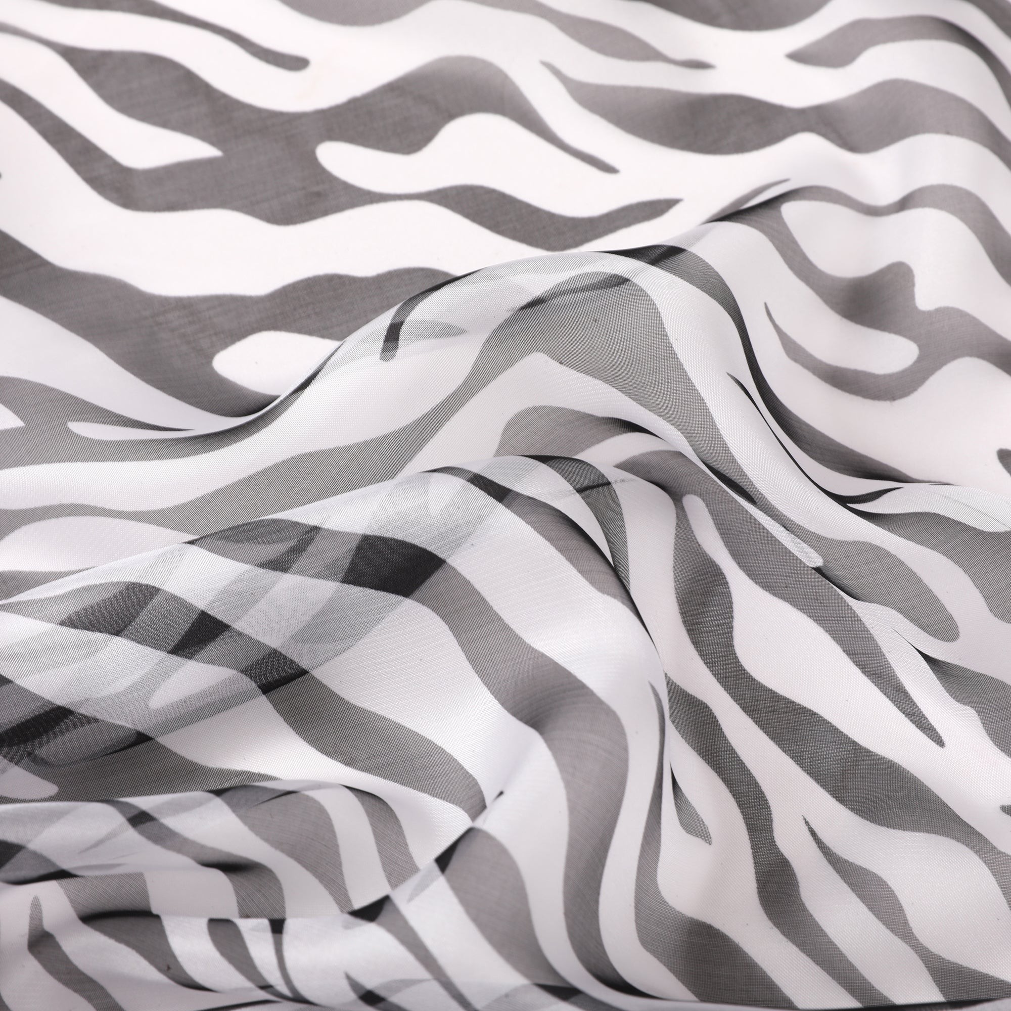 Paréo de plage ZELMIRA Blanc 100% Soie 180cm x 135cm