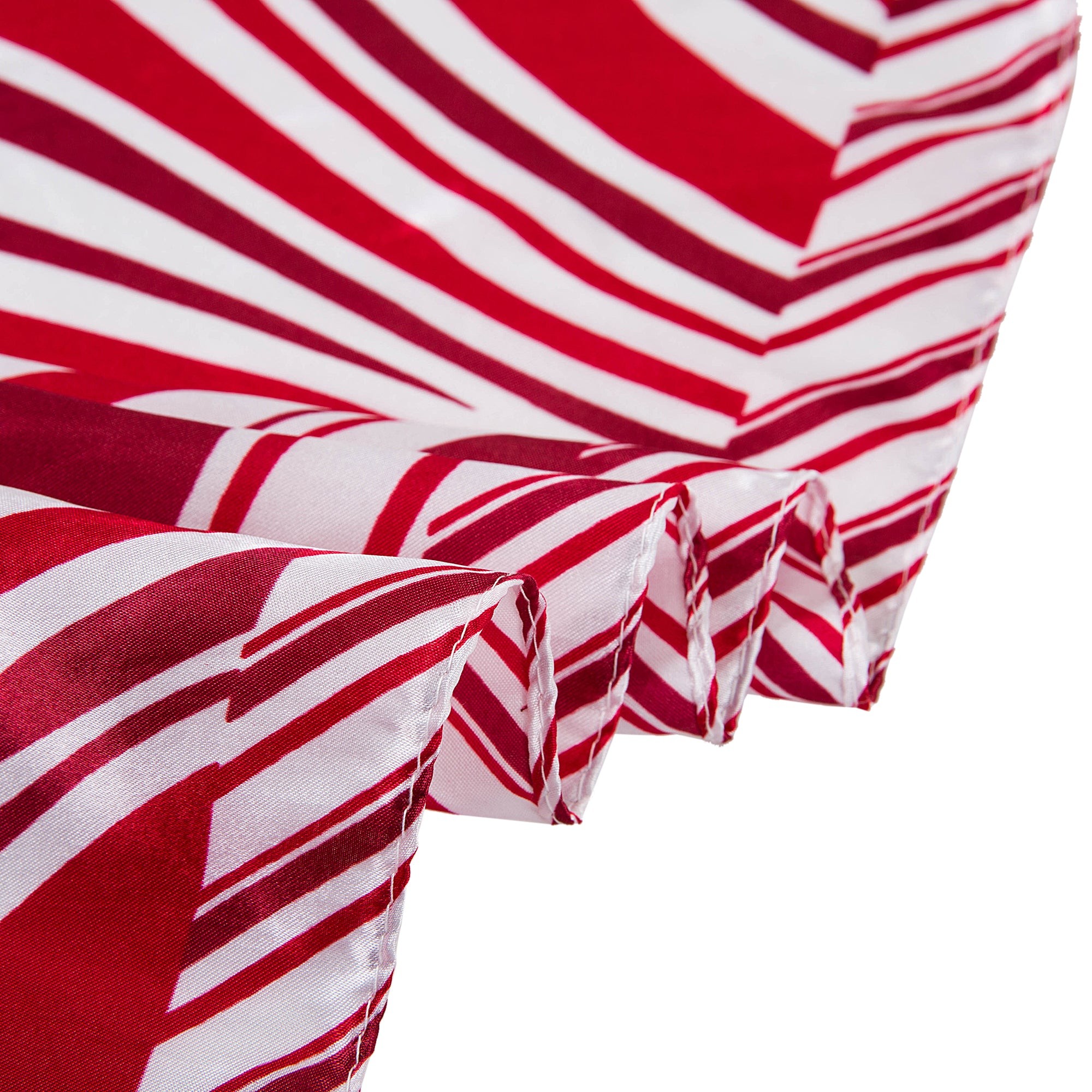 Petit carré de Soie Cream Red Cléo