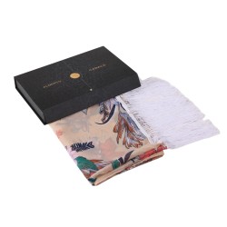 Tunique de Plage Cover Isa Jaune 100% Soie Unique