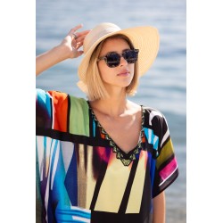 Tunique de Plage LongBeach Baoule Multi-couleurs Viscose Unique