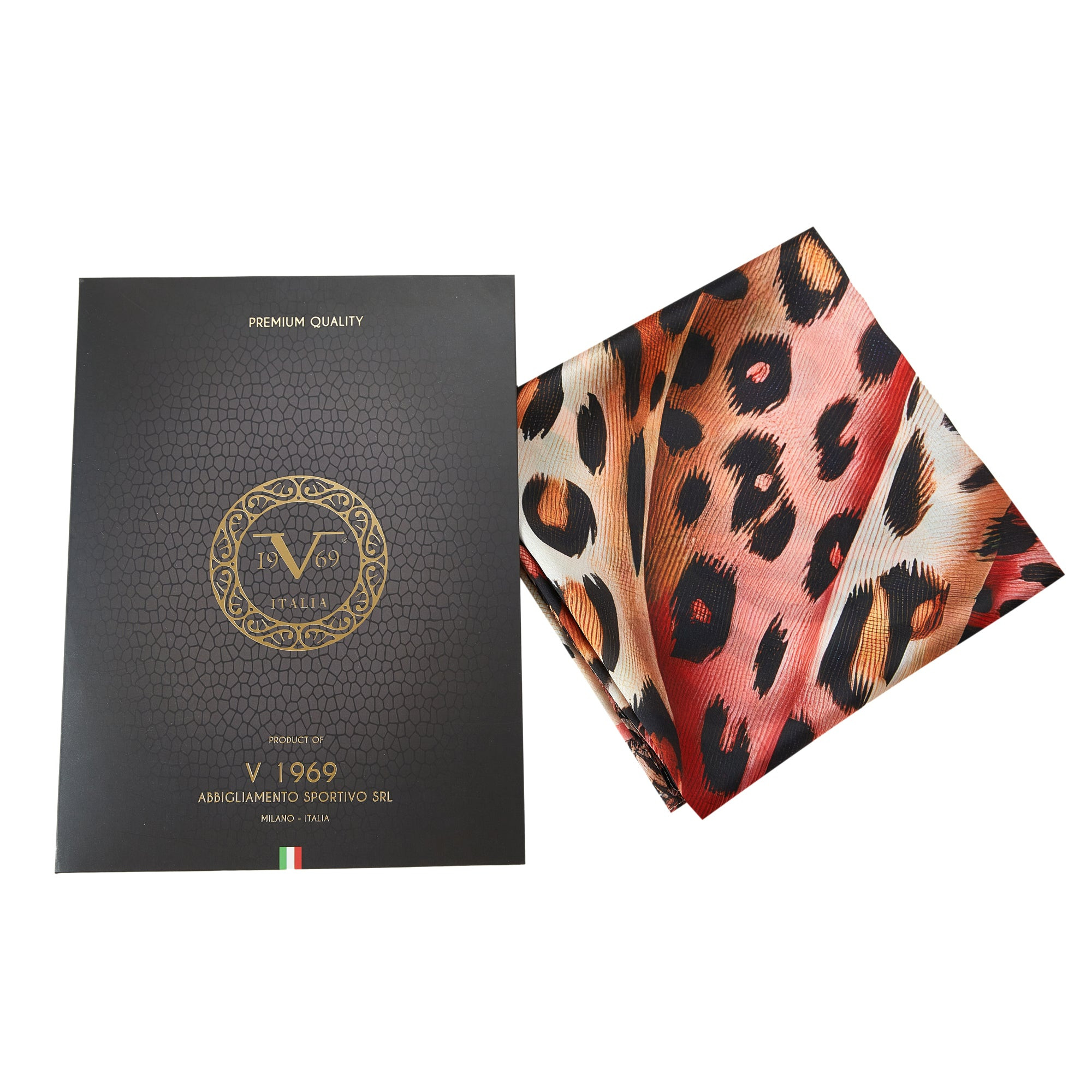 Carré de soie Grand Pinko Pant Rose 100% Soie 90x90cm