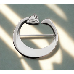 Anneau de foulard Serpent