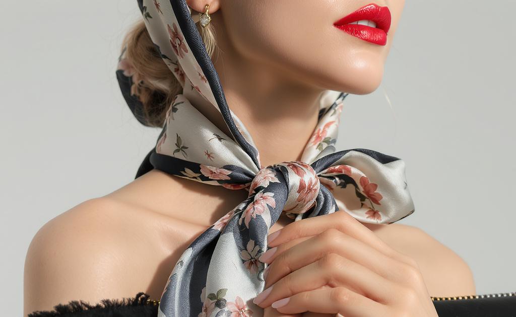 Paris Fashion Week Homme 2024 : le foulard impose son influence