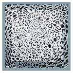 Petit carré de Soie Leopard Cléo