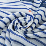 Étole coton Blue Zebra Athéna